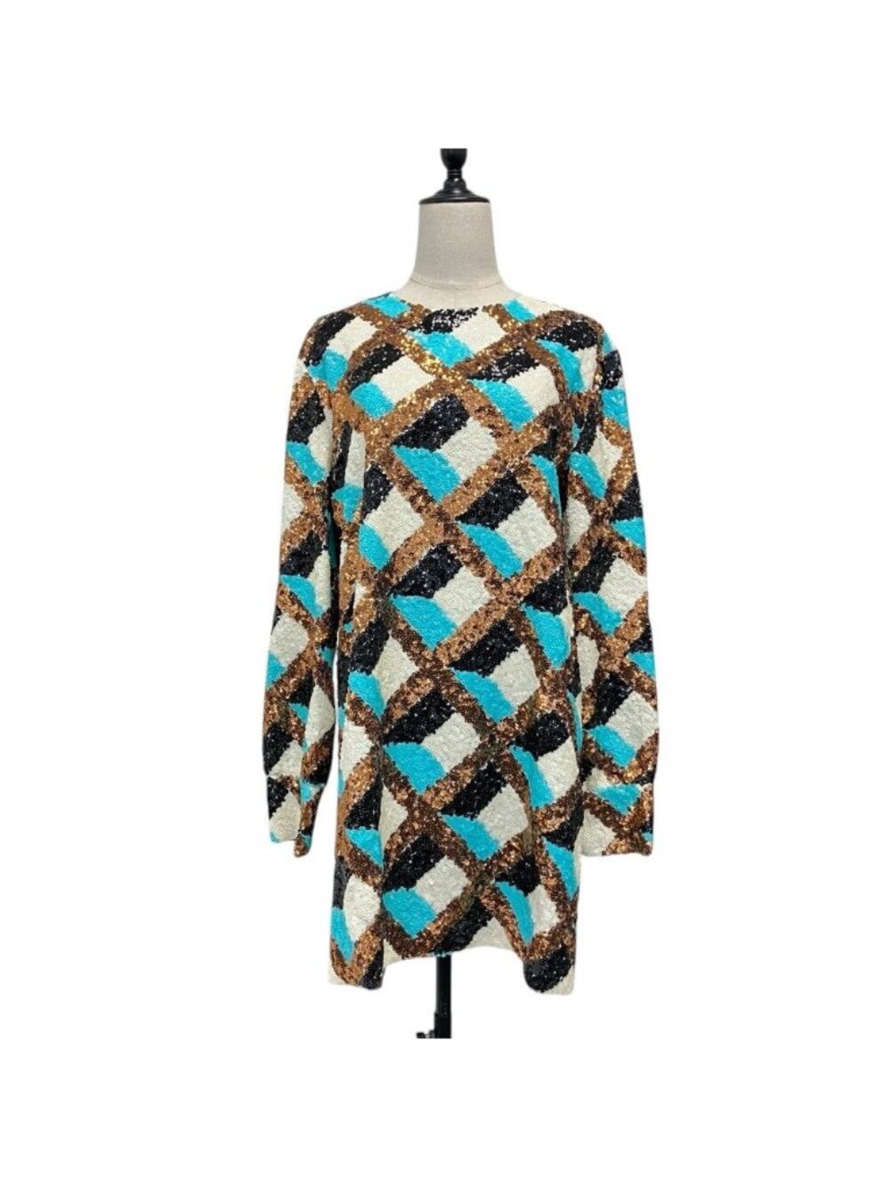Gucci Sequin Dress Multicolor Spring Summer Fall Winter 42